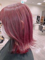 フレンズ 平岡店(friend's)&nbsp;【札幌 デザインカラー バイオレット フレーミング 藤谷】