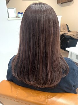 ルポン(Lepont) 蒲郡ヘアカラー/艶髪/ツヤ髪/ワンカール/透明感アッシュ/モテ髪