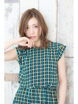 アリエス美容室南富山店 【Aries南富山/富山市】大人ナチュラルミディアムゆるウェーブ☆