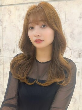 シーシンジュク 新宿南口(Sea shinjuku) 韓国風前髪×レイヤーカット【新宿/前髪/レイヤーカット】