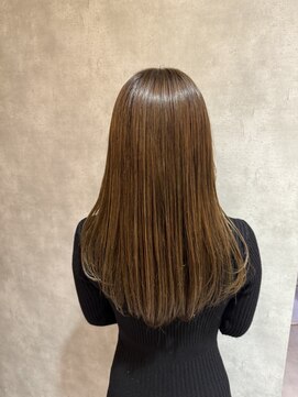 ヘアースペースブルームエア HAIR SPACE BLOOM Ea 透明感たっぷりベージュカラー