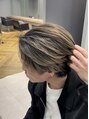 アレス バイ シカ 神戸三宮元町店(ALLES by Cica)&nbsp;外国人風センターパートバレイヤージュ◎簡単に決まります！