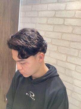 ワイズヘアラウンジキロット(Y’s hair lounge Kilotto) 似合わせアップバングツイストスパイラルパーマ