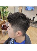 刈り上げソフトモヒカンベリーショート