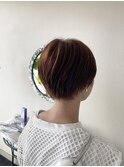 コンパクトショート×オレンジ