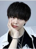 【ナチュラル束感】ラウンドマッシュショート