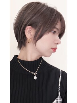 ゴカン バイ ジル ブラン 名古屋(Gokan by JIL BLAN) ハイライトバレイヤージュダブルカラーショートカット30代40代