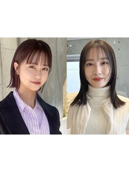 旬やトレンドを取り入れた似合わせstyleをお届け♪洗練された技術でご希望に合わせて丁寧に施術＊[青山]
