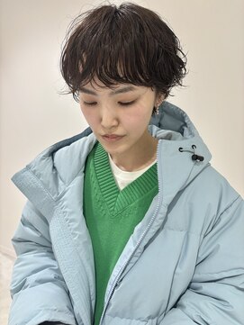 ケンジ 横浜(KENJE) マッシュショート/パーマ/ショートパーマ