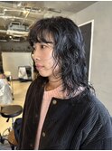 ミディアムパーマ_レイヤーパーマ