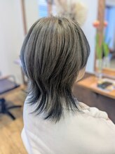 リンクプラス(LINK+) ウルフカットデザインカラー◆