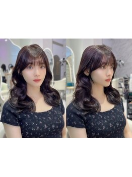 顔周りのカットで印象を変える！細部にまで拘ったカットでトレンドの韓国スタイルも思いのままに…♪