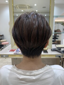 アッシュ 仙川店(Ash) 大人可愛いマッシュショートベリーショートカット30代40代50代