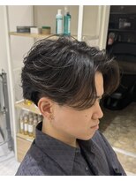 バース 梅田中崎町店(BIRTH) フェザーパーマセンターパートニュアンスパーマワンカールパーマ