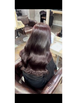 ミニョン(mignon) 韓国/ダブルカラー/ブリーチ/ピンク/学割U24/新越谷/南越谷/草加