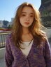 【平日学割限定】カット＋透明感カラー(ブリーチなしWカラー)￥17,600