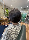 ８月　ショートボブ