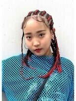 ラブ ロック Love' Lock コーンロウ・ブレイズ・成人式、成人式ヘア、エクステ