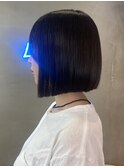 初めてのボブには顎下2cmボブがオススメ！髪質改善ストレート