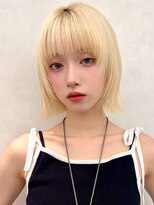 アッシュ 笹塚店(Ash) ブルーカラー/ワインレッド/チェリーレッド/フェザーショート