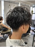 スパイラルパーマ