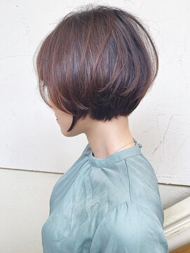 モリオ フロム ロンドン 成増店 【morio成増 セリザワ】ショートボブ ワンカールパーマ