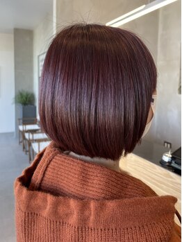 マローン(marron)の写真/再現度の高い技術力で、理想の色味を叶えてくれる♪トレンドをプラスしたあなただけのスタイルを創ります◇