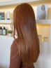 癖毛悩み解消◎カット+美髪ストレート+髪質改善TR or Aujua TR