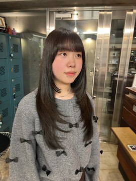 ギフトサニーサイド(gift sunny side) 扱いやすい軽さのレイヤーロング＊