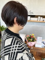 リアンインフィニティ(Lien ∞)&nbsp;大人ショート　質感ショート　帯山美容室　長嶺美容室