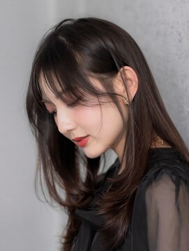 メラク 渋谷(Merak) 【大人綺麗】ふわっと動くレイヤーカット×暗髪透明感グレージュ