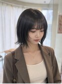 ボブ　レイヤー　顔周りレイヤー　フェイスレイヤー　髪質改善