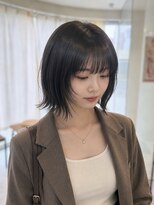 ヘアメイク シュシュ(Hair make chou chou) ボブ レイヤー 顔周りレイヤー フェイスレイヤー 髪質改善