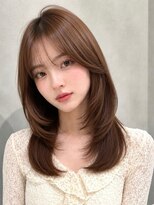 ナナローネス 渋谷(nana loness) 透け感まろやかベージュ×韓国風くびれレイヤー
