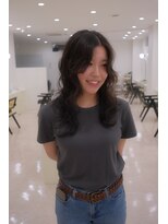 モト 船橋(moto) 韓国風艶ロングウェーブ×小顔前髪【船橋】