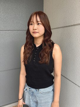 ヘアーアイストゥーレ(HAIR ICI TRE) ブリーチなしダブルカラーナチュラルブラウン明るめブラウン