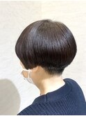 マッシュショート刈り上げ