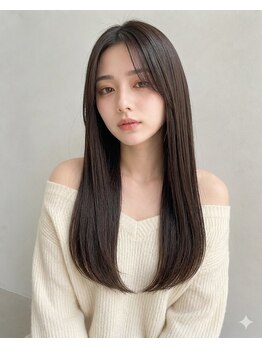 ヘアーリゾートガーデン 浅草 蔵前店(Hair Resort Garden)の写真/【髪質改善/縮毛矯正】髪の状態を見極めて一人一人に合わせたご提案/髪質改善/縮毛矯正/レイヤーカット/
