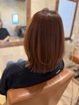 ヘアサロン アプリ(hair salon APPLI) 大人の艶感ミディ×柔らかブラウン◎
