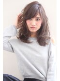 【重山】30,40代無造作カールヘルシーレイヤー3Dカラーロブディ