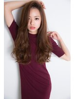 シエン 本店(CIEN)&nbsp;CIEN by ar hair片瀬『浜松可愛い』艶ベージュ×Aラインロング