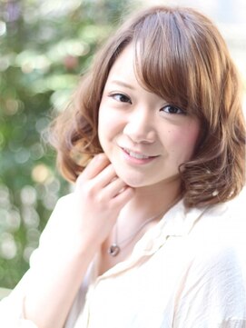 オーブ ヘアー アクネ 長岡京店(AUBE HAIR acne) シフォンミディーカール