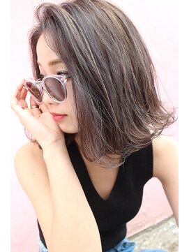 ジャコ ヘアー(jako HAIR) 【jako】ワンプロセスハイライトボブ