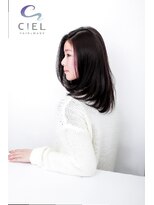 シエル 八王子店(CIEL) 【CIEL】井川　亮太　黒髪　ワンカール　セミロング　スタイル