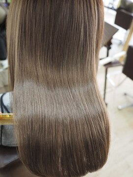 リリーズ ヘア(Lily's Hair) 艶髪♪透明感カラー♪アプリエ☆ミックスアッシュ♪