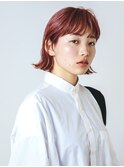 ラズベリーピンクの外ハネボブ