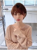 【THiRD】厚めバングローライトショートは