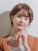 カナン 銀座(CANAAN)&nbsp;オトナ丸みショートボブヘアはラベンダーアッシュでくすみカラー