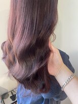 ラべリー 池袋(LOVELEY)&nbsp;ローズピンク　髪質改善　【池袋】