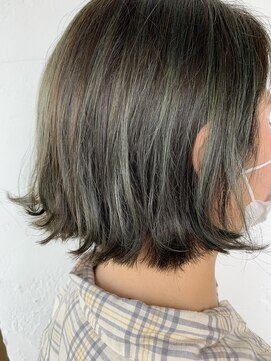 マイレ(maile) #恐竜カラー#切りっぱなしボブ